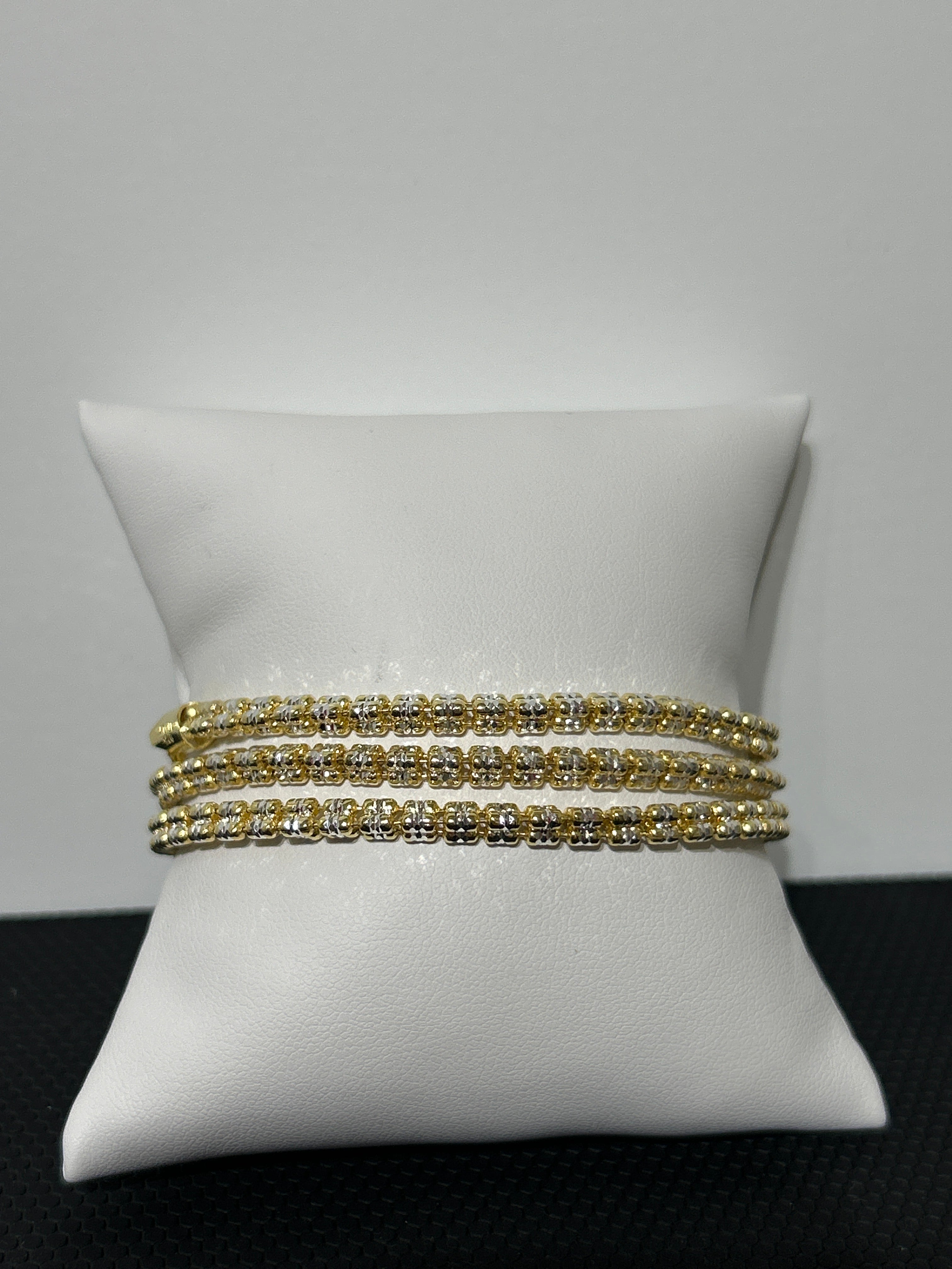 Sterling Silver Ice Bracelet