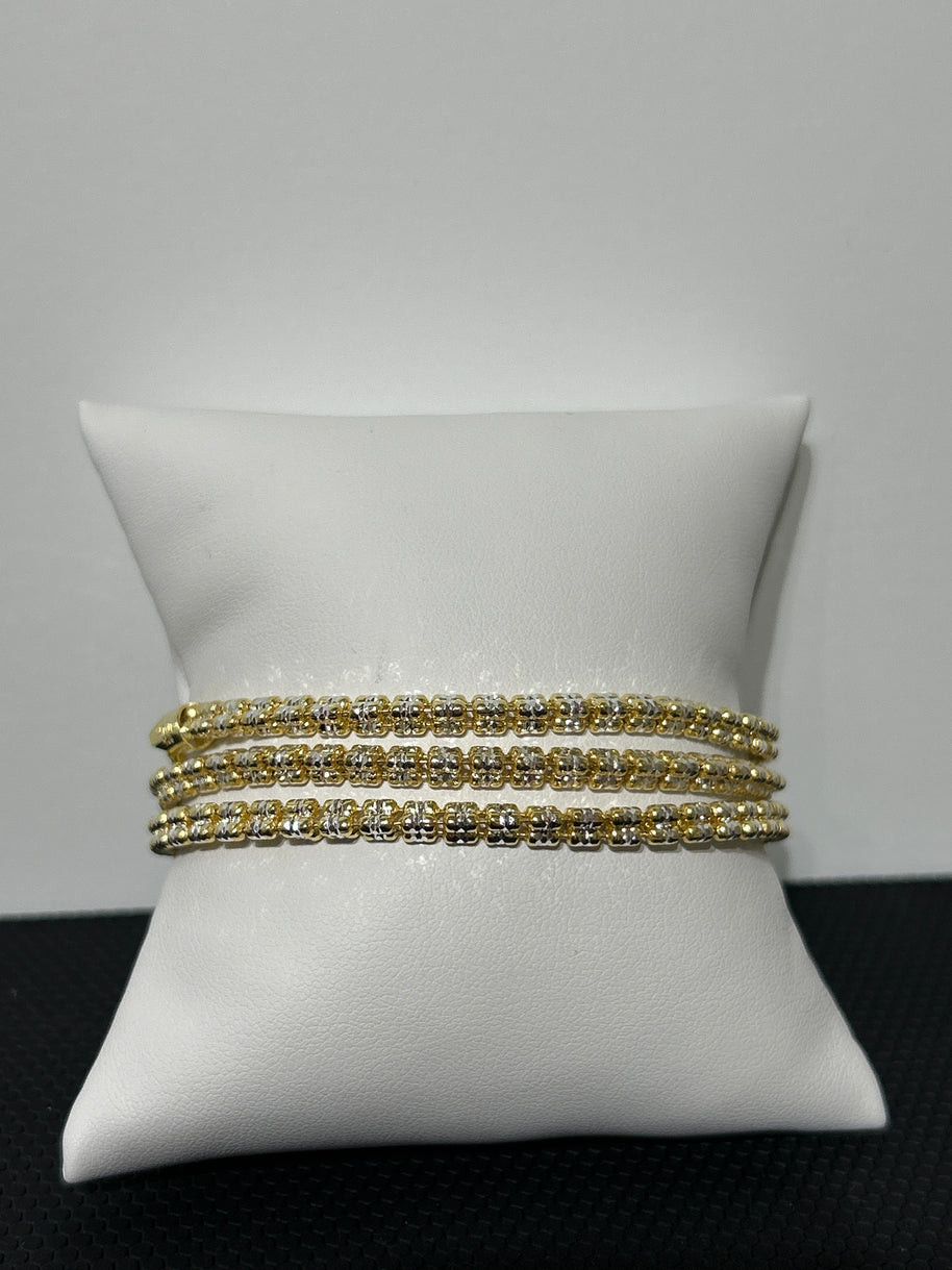 Sterling Silver Ice Bracelet