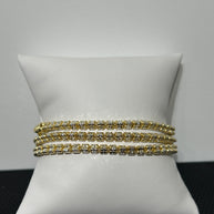 Sterling Silver Ice Bracelet