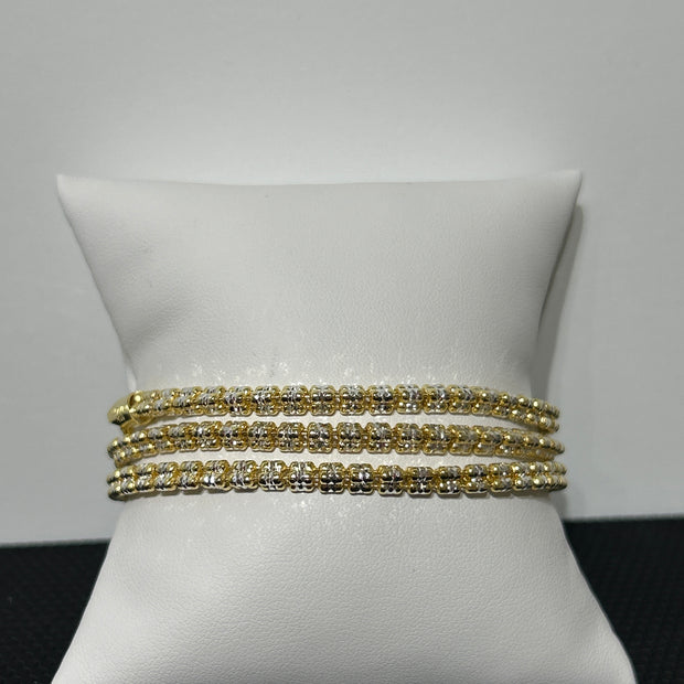 Sterling Silver Ice Bracelet