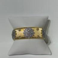 Flower Cuff Bracelet