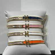 Cubic Zirconia H Bracelet