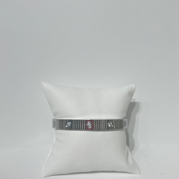 Hinged Stainless steel bracelet