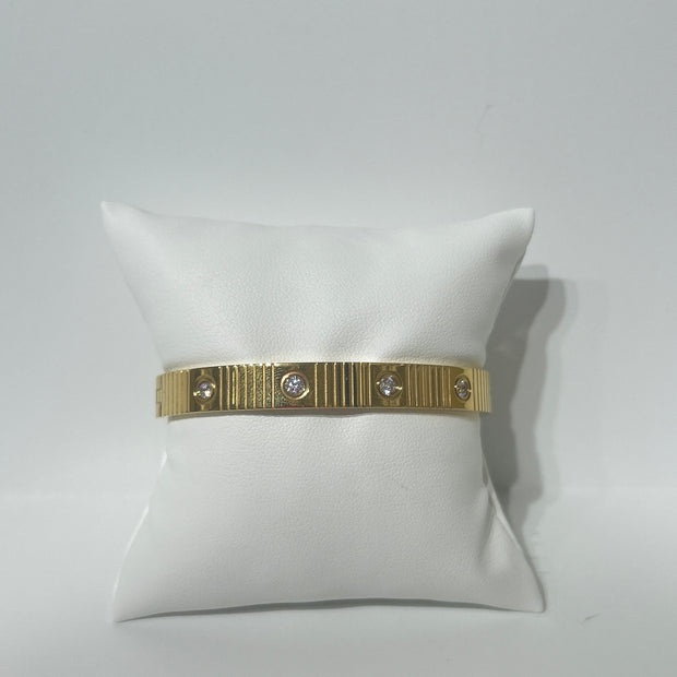 Hinged Stainless steel bracelet