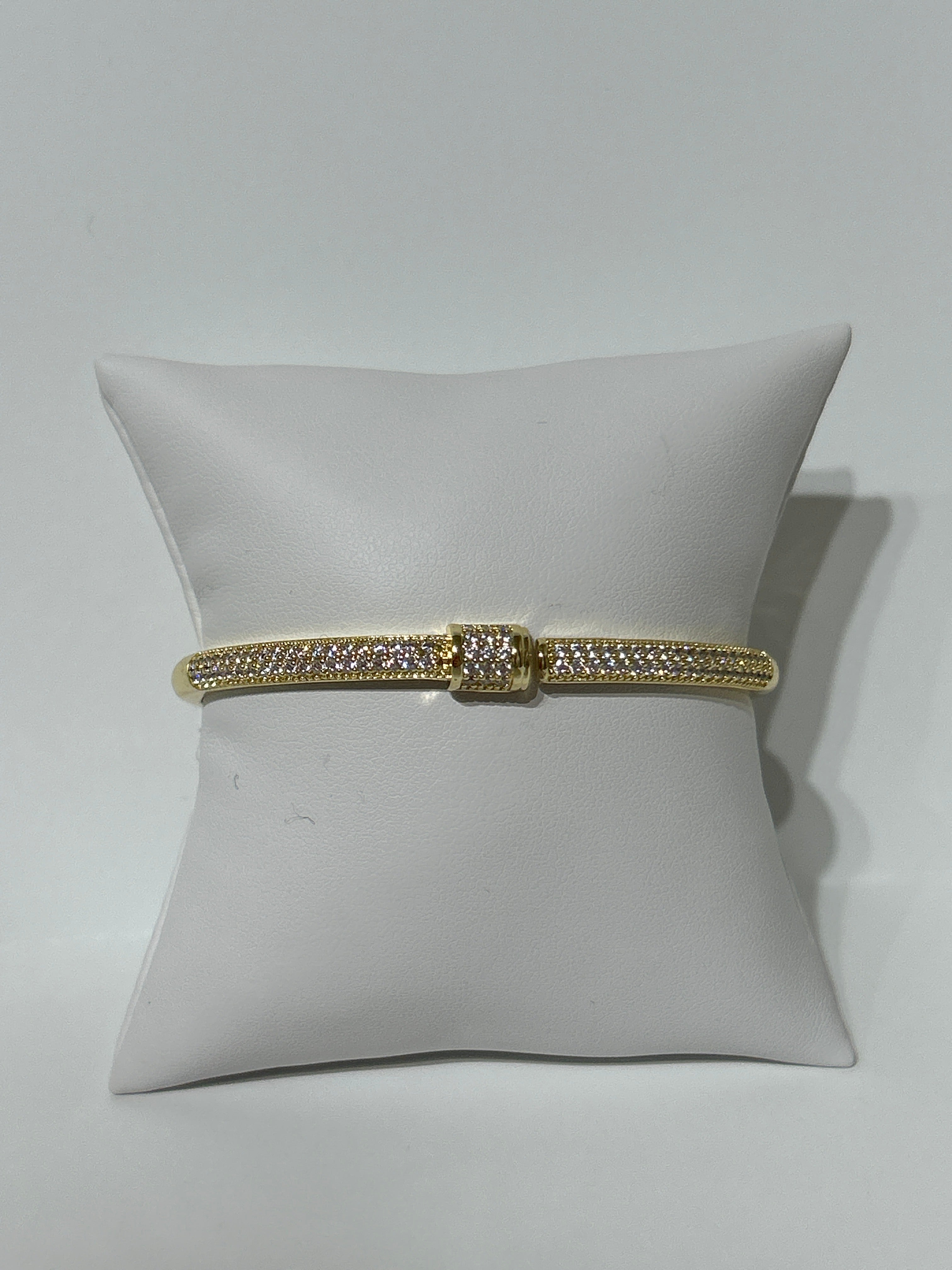 Cubic Zirconia micro pave bracelet