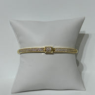 Cubic Zirconia micro pave bracelet